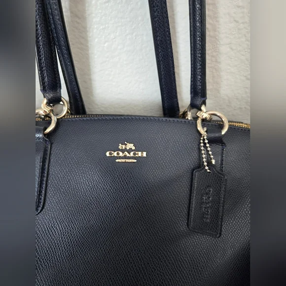 Coach Blue Christie Carry All Shoulder Bag - Picture 3 of 16